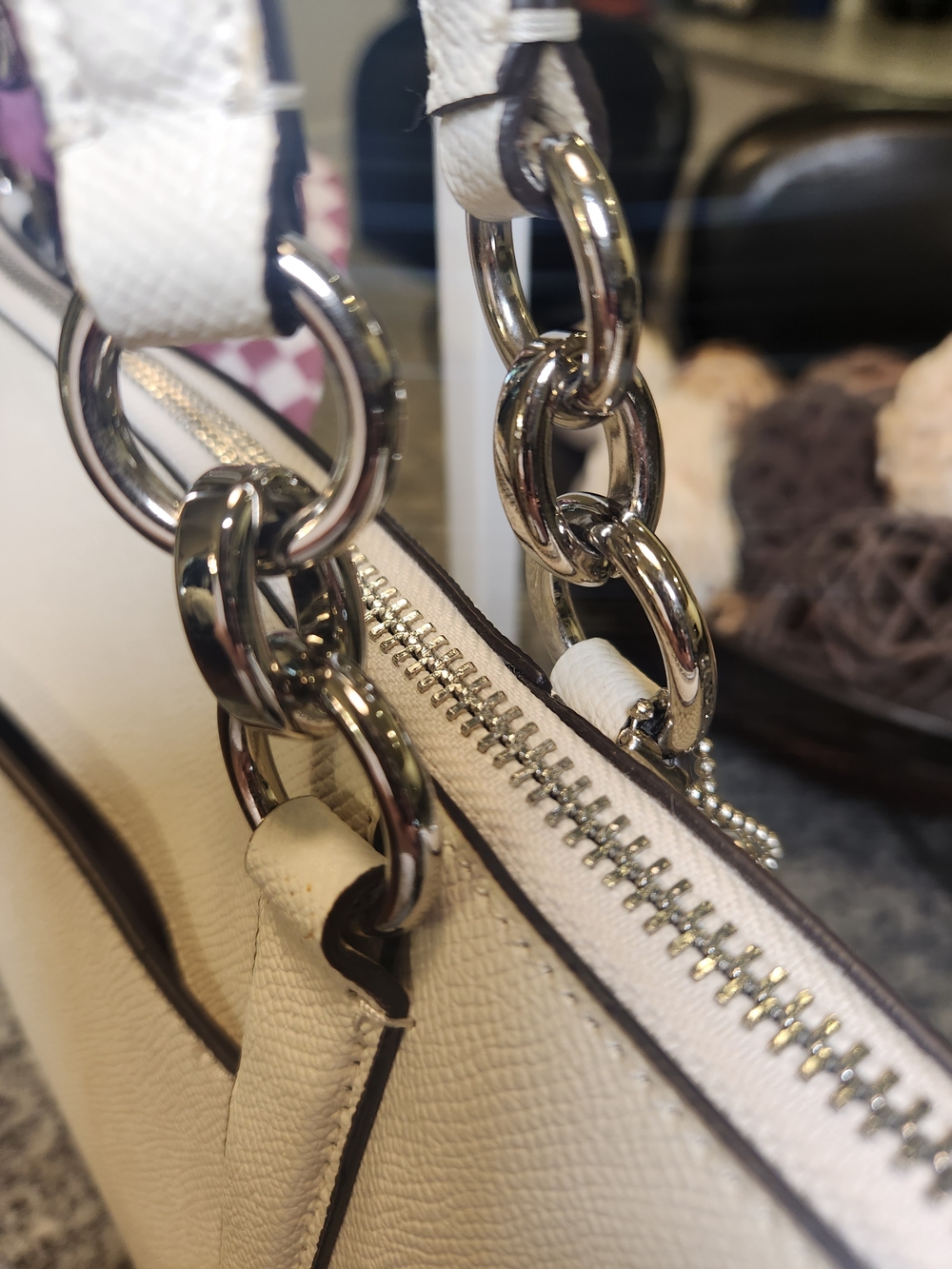 Coach Ava Tote With Heart Rivets Studs - Picture 8 of 16